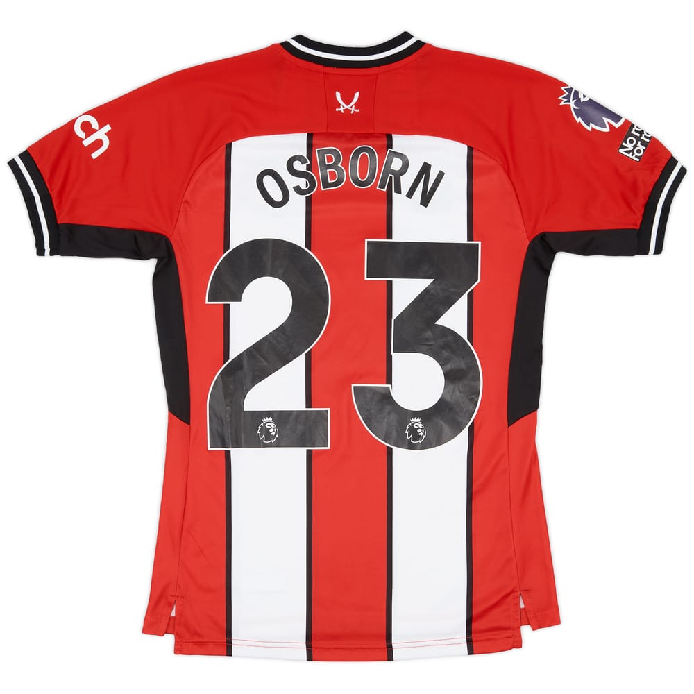 2023-24 Sheffield United Match Issue Home Shirt Osborn #23