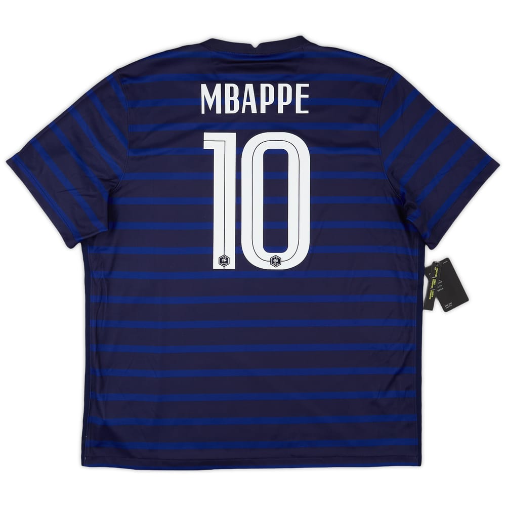 2020-21 France Home Shirt Mbappe #10 (XXL)
