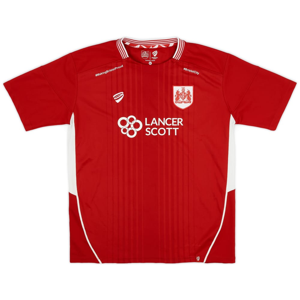 2016-17 Bristol City Home Shirt - 9/10 - (XL)