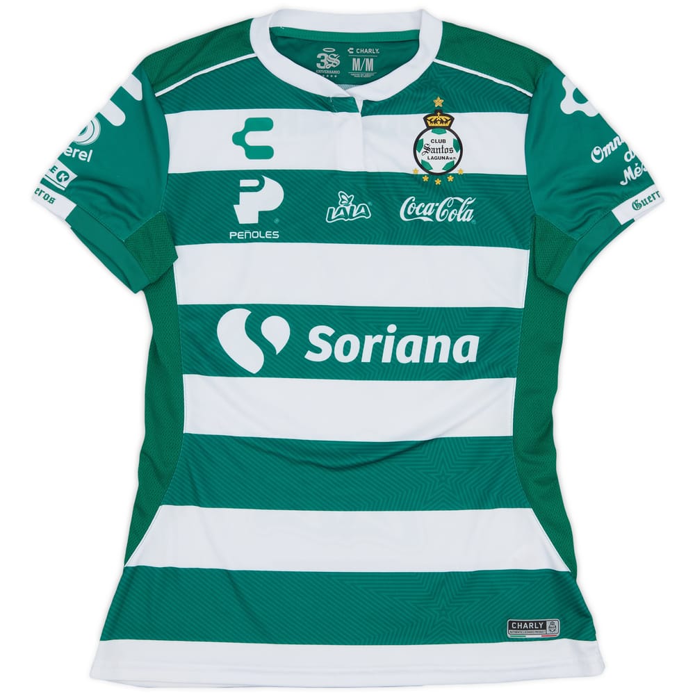2018-19 Santos Laguna Home Shirt - 9/10 - (Women's M)