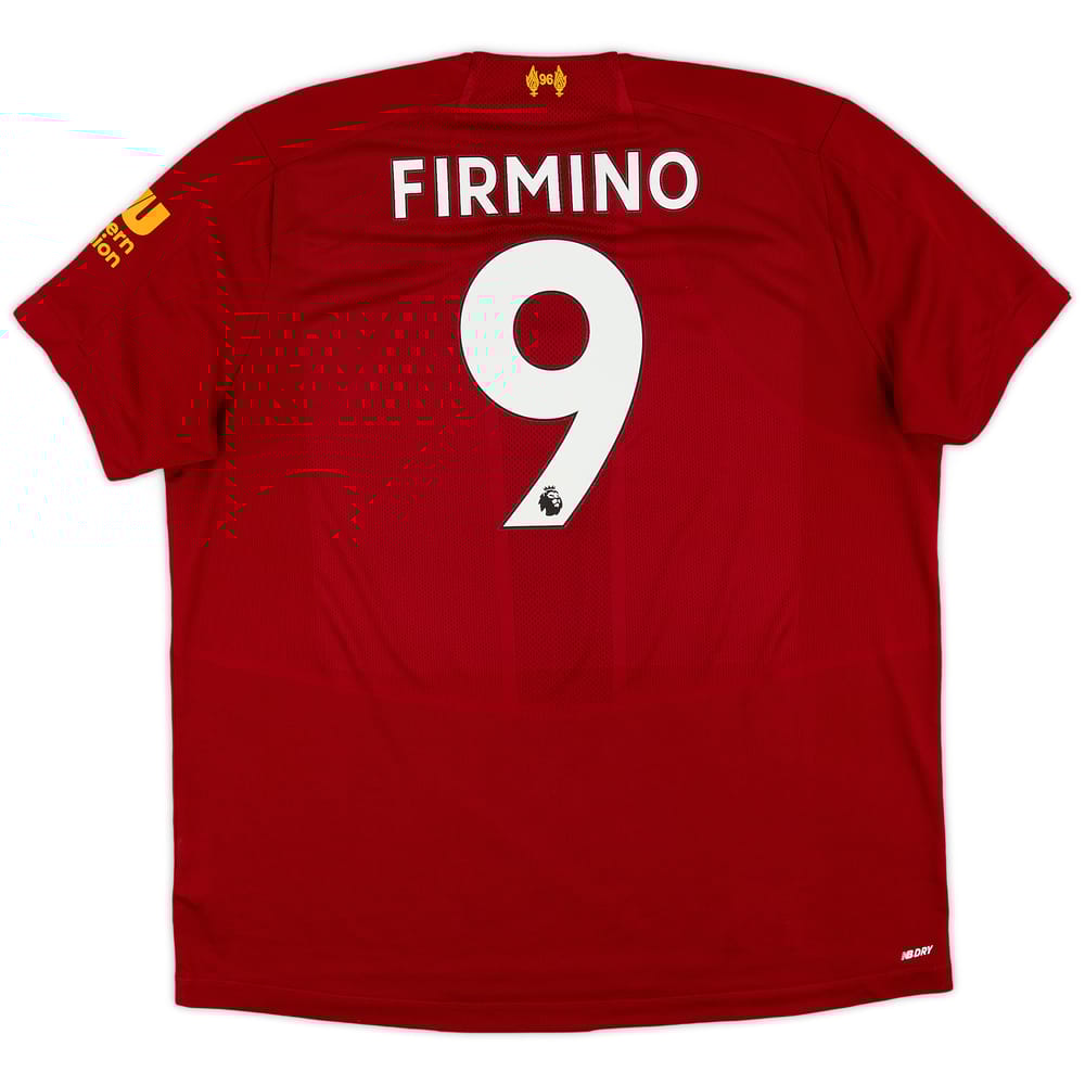 2019-20 Liverpool Home Shirt Firmino #9 - 9/10 - (XXL)