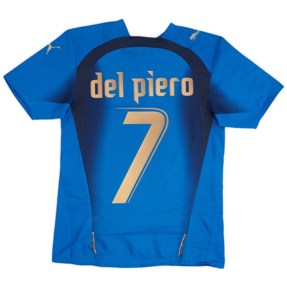 2006 Italy Home Shirt Del Piero #7 - 6/10 - (XS)