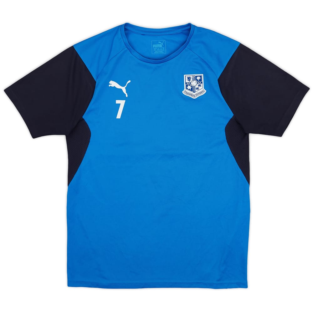 2016-17 Tranmere Player Issue Puma Training Shirt #7 - 8/10 - (M)