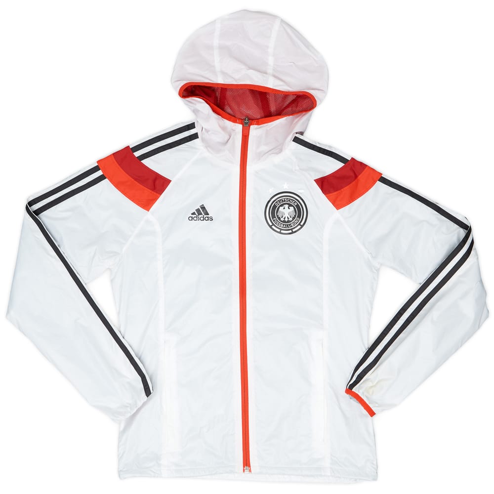 2013-14 Germany adidas Hooded Rain Jacket - 8/10 - (XL.Boys)