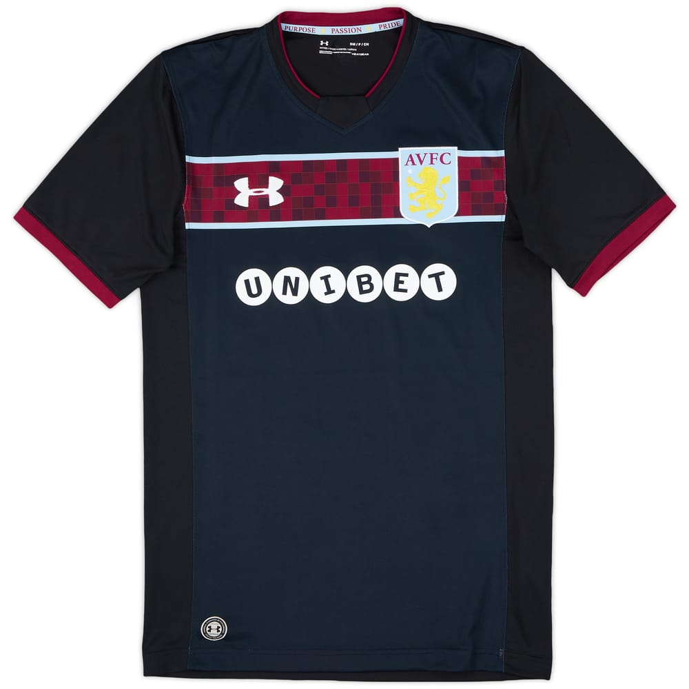 2017-18 Aston Villa Away Shirt - 10/10 - (S)