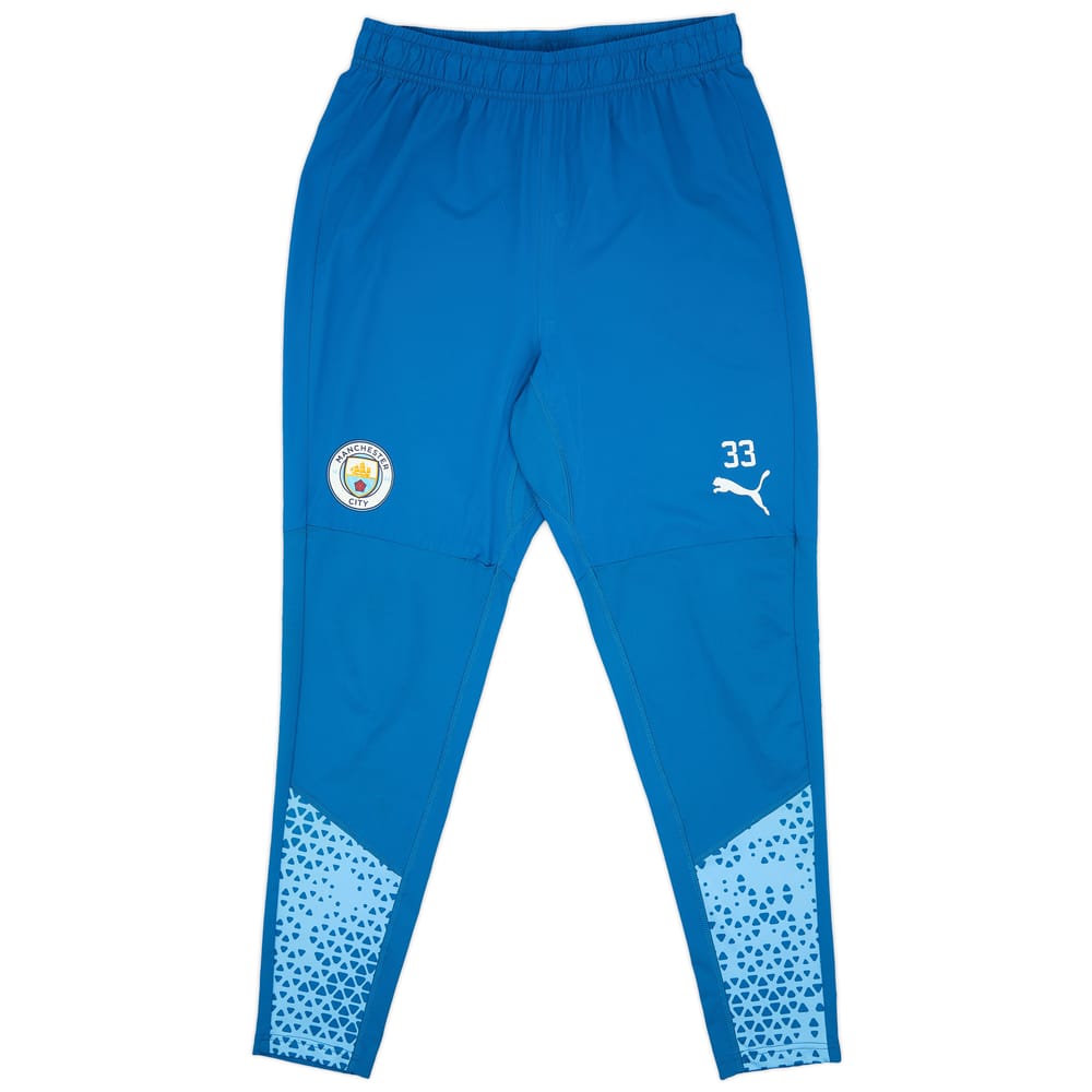 2023-24 Manchester City Player Issue Training Pants/Bottoms # - 7/10 - (L)