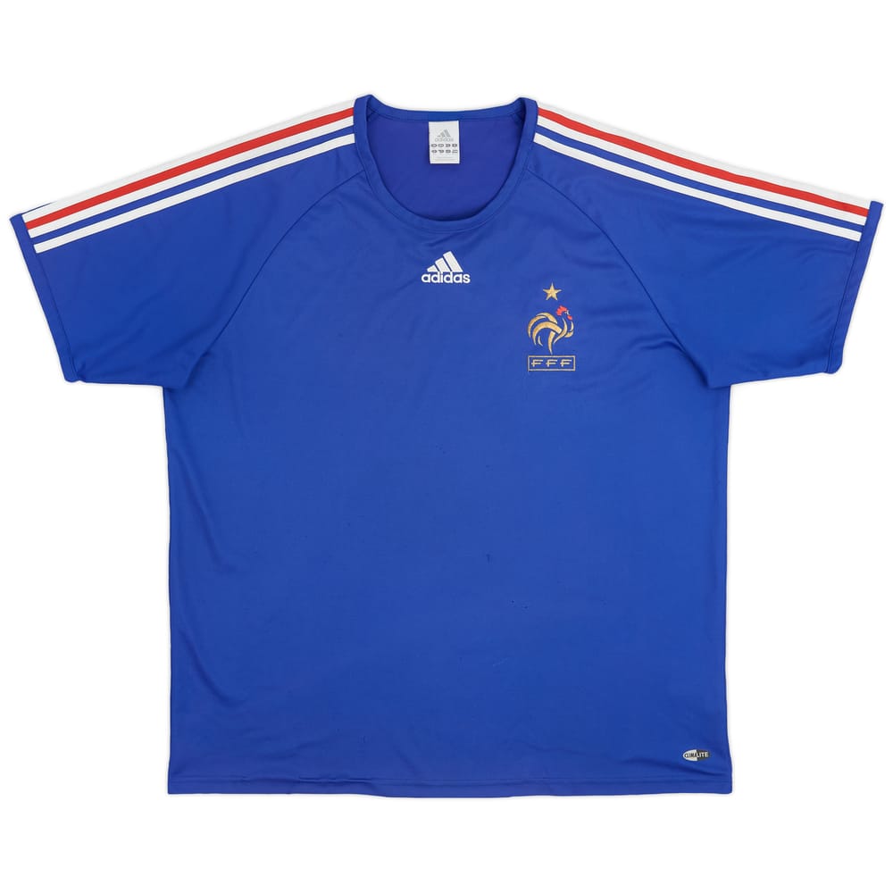 2007-08 France Basic Home Shirt - 6/10 - (XL)