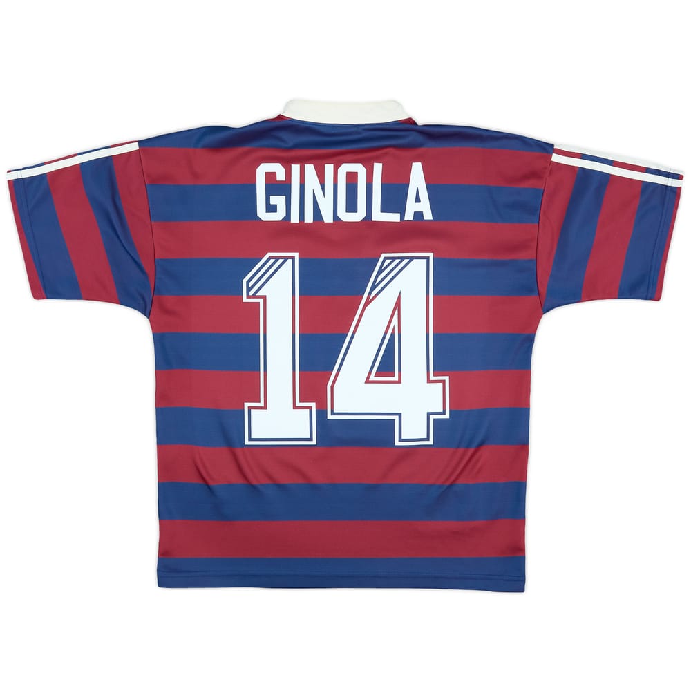 1995-96 Newcastle Away Shirt Ginola #14 - 8/10 - (S)