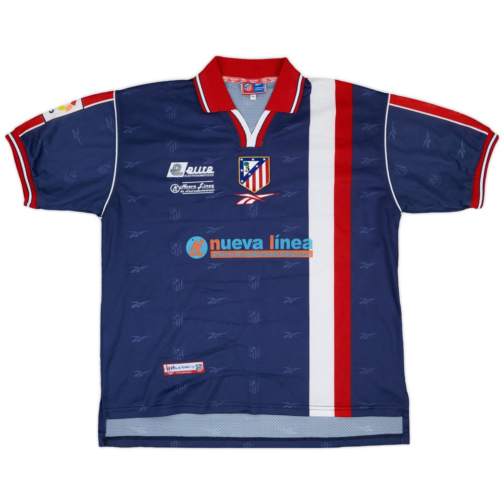 1999-00 Atletico Madrid Match Issue Away Shirt #5