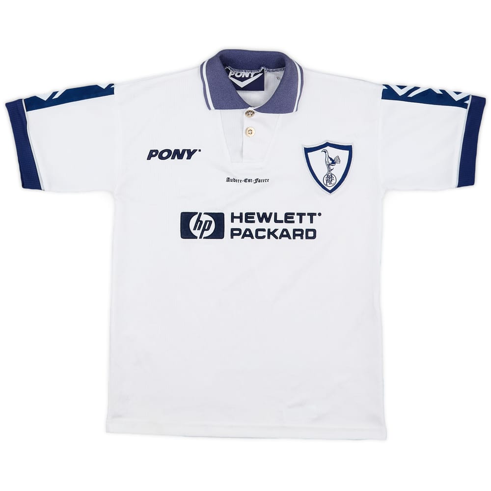 1995-97 Tottenham Home Shirt - 8/10 - (L.Boys)