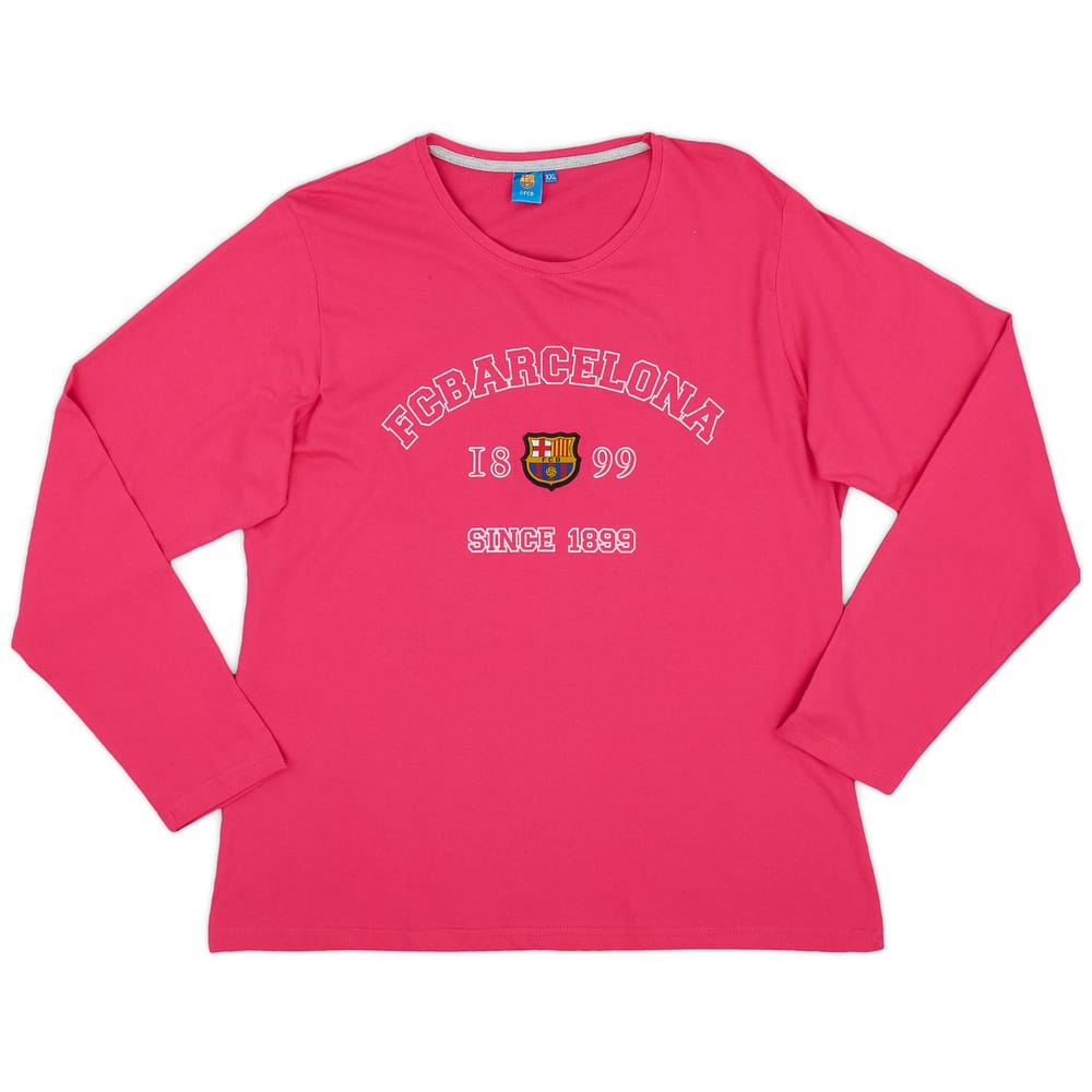 2010s Barcelona Women's Pyjama Top - 9/10 - (XXL)
