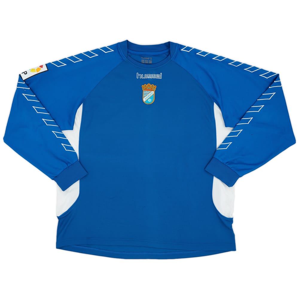 2007-08 CD Xerez Home L/S Shirt - 7/10 - (XXL)