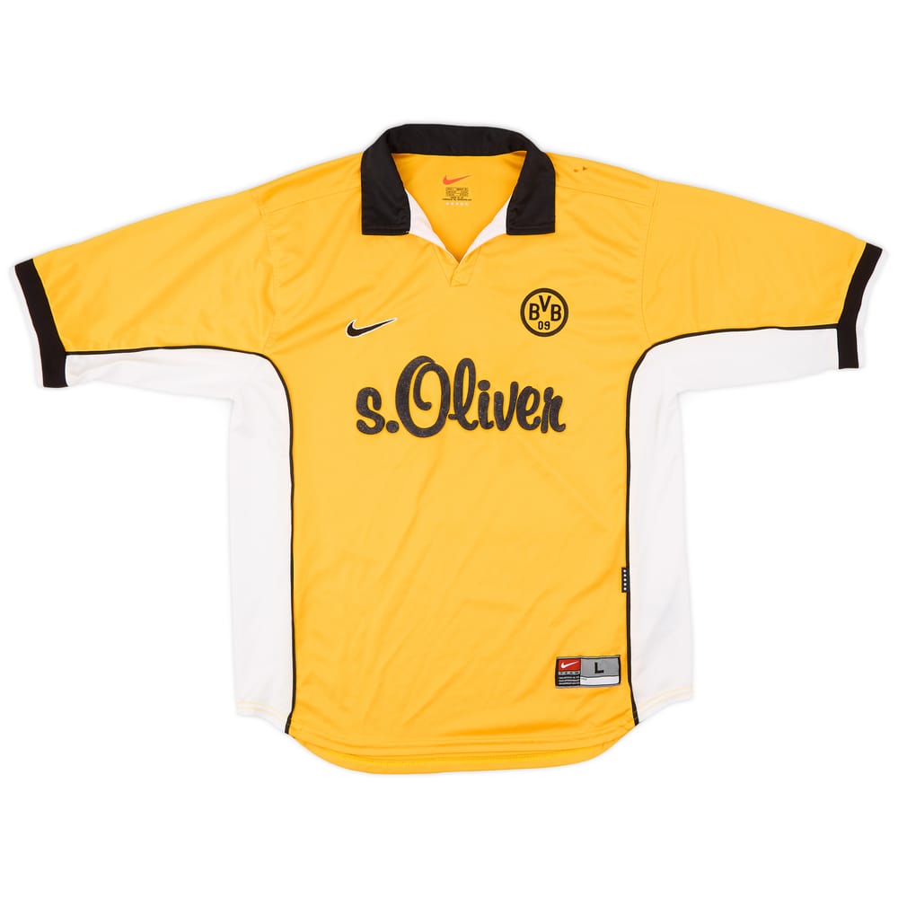 1998-00 Borussia Dortmund Home Shirt - 4/10 - (L)