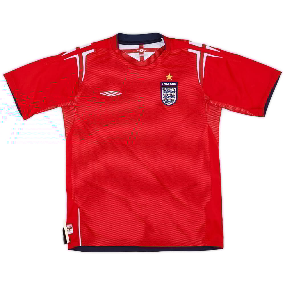 2004-06 England Away Shirt - 9/10 - (L.Boys)