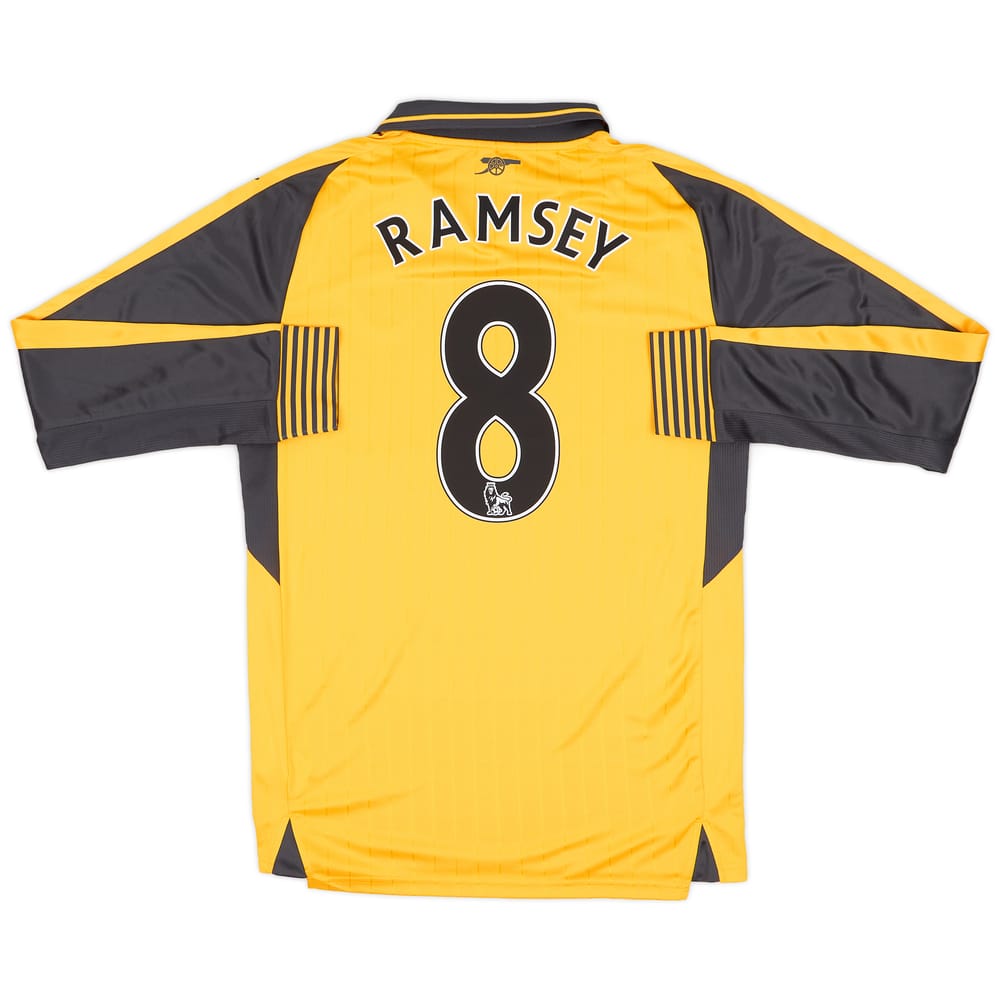 2016-17 Arsenal Away L/S Shirt Ramsey #8 - 9/10 - (S)