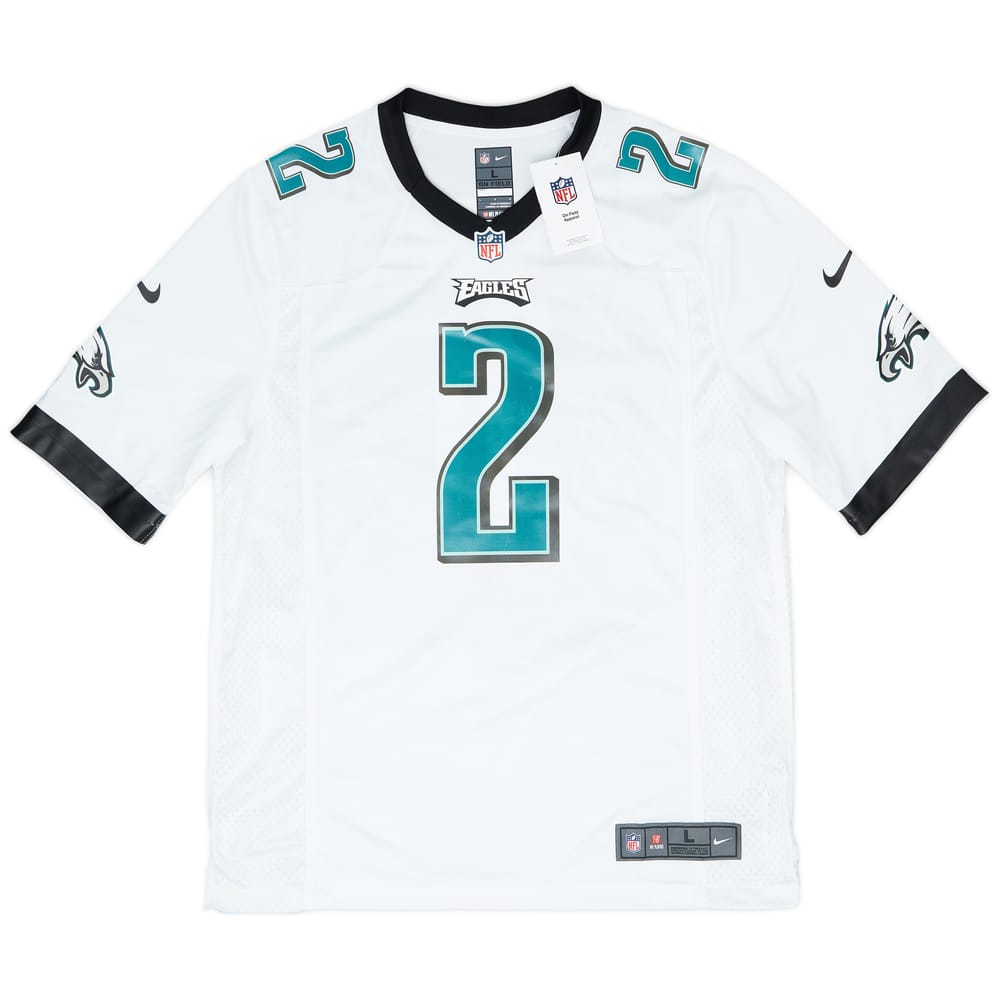 2020-24 Philadelphia Eagles Slay Jr #2 Nike Game Away Jersey (L)