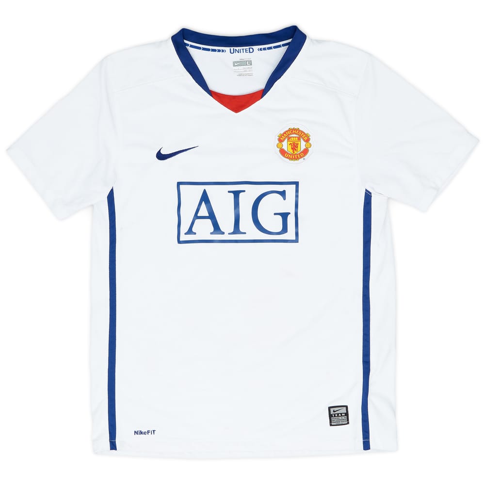2008-10 Manchester United Away Shirt - 5/10 - (L.Boys)