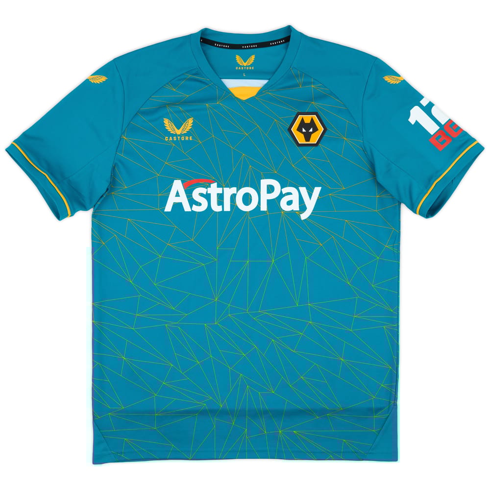 2022-23 Wolves Away Shirt - 9/10 - (L)