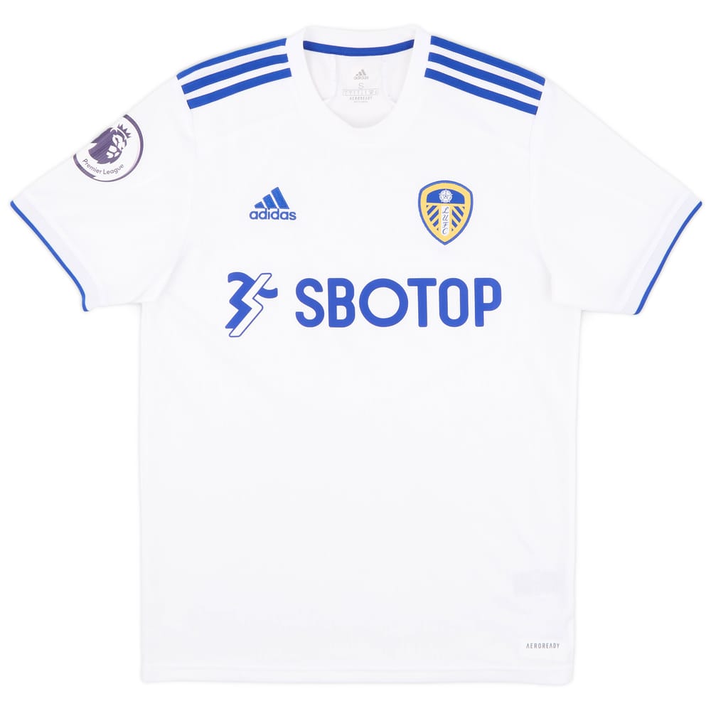2020-21 Leeds United Home Shirt - 9/10 - (S)