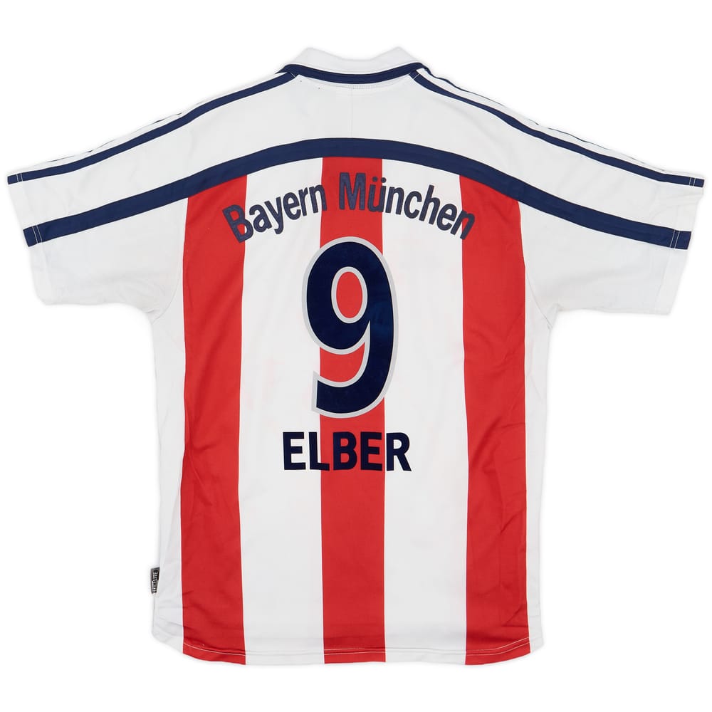 2000-01 Bayern Munich Away Shirt Elber #9 - 5/10 - (S)