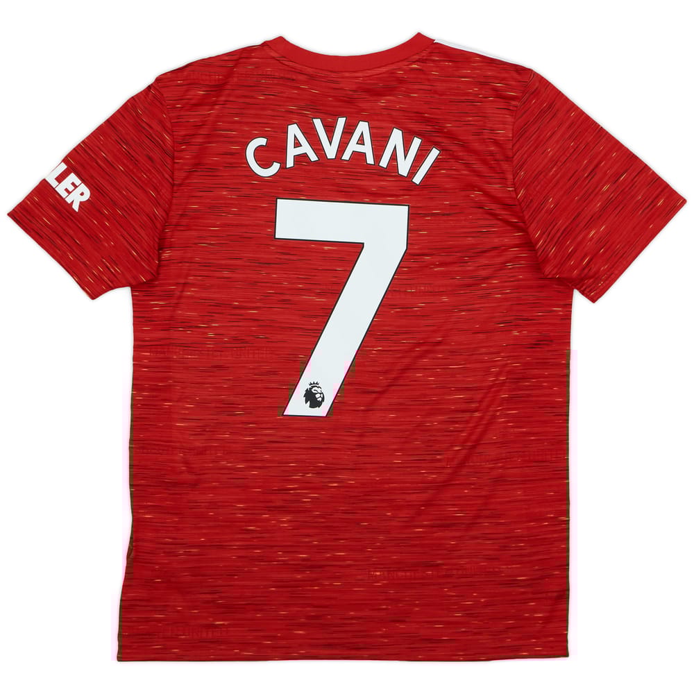 2020-21 Manchester United Home Shirt Cavani #7 - 8/10 - (M)