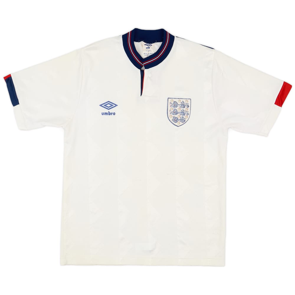1987-90 England Home Shirt - 6/10 - (S)
