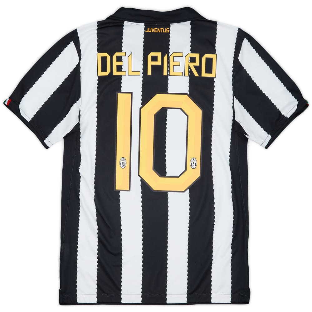 2010-11 Juventus Home Shirt Del Piero #10 - 9/10 - (S)