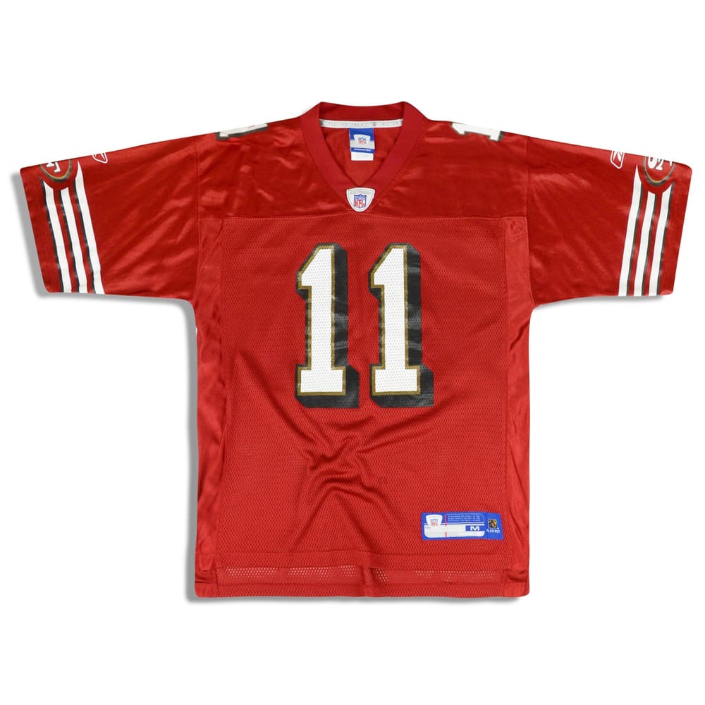 2005-06 San Francisco 49ers A. Smith #11 Reebok On Field Jersey (Home) Y