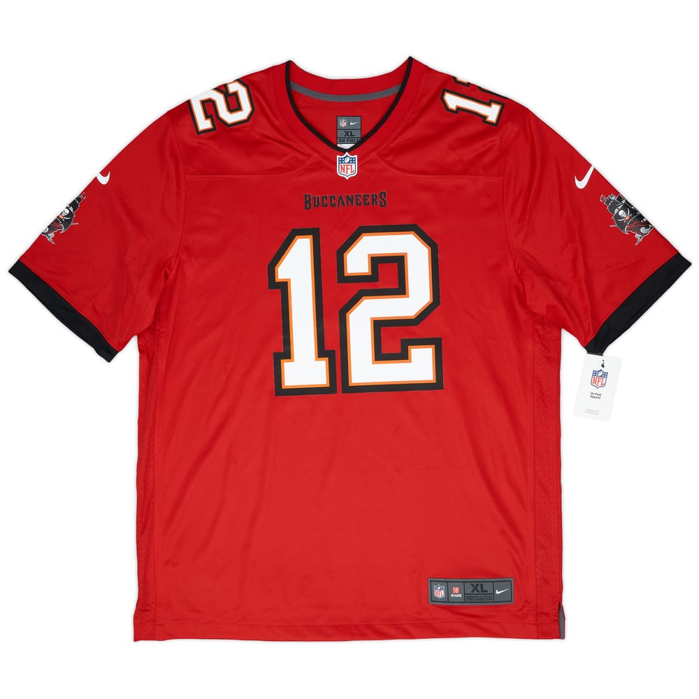 2020-22 Tampa Bay Buccaneers Brady #12 Nike Game Home Jersey (XL)