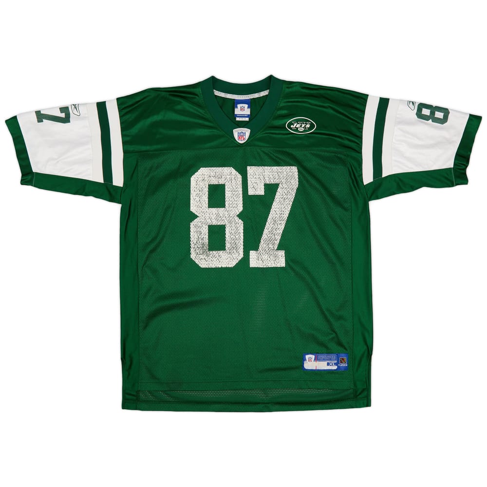 2005-06 New York Jets Coles #87 Reebok On Field Jersey (Home) XL