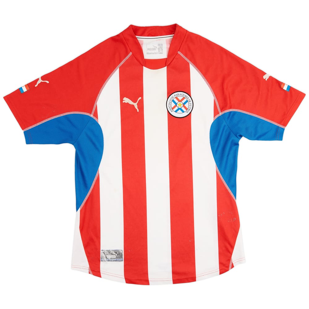 2002-03 Paraguay Home Shirt - 6/10 - (L)