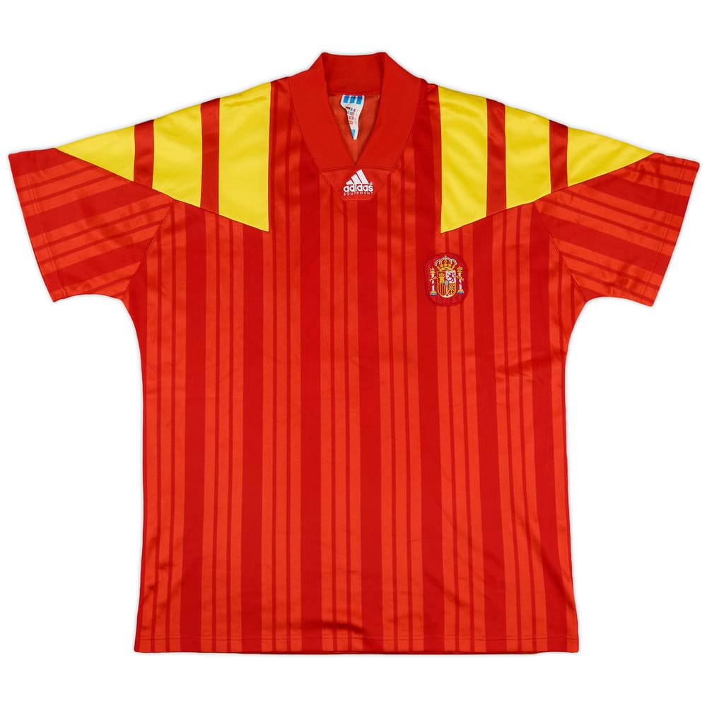 1992-94 Spain Match Issue Home Shirt #8