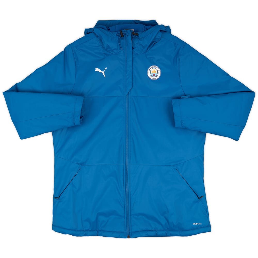 2023-24 Manchester City Puma Padded Bench Coat - 8/10 - (XL)