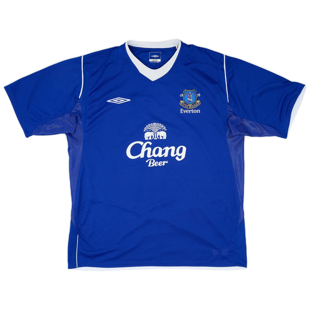 2004-05 Everton Home Shirt - 7/10 - (XL)