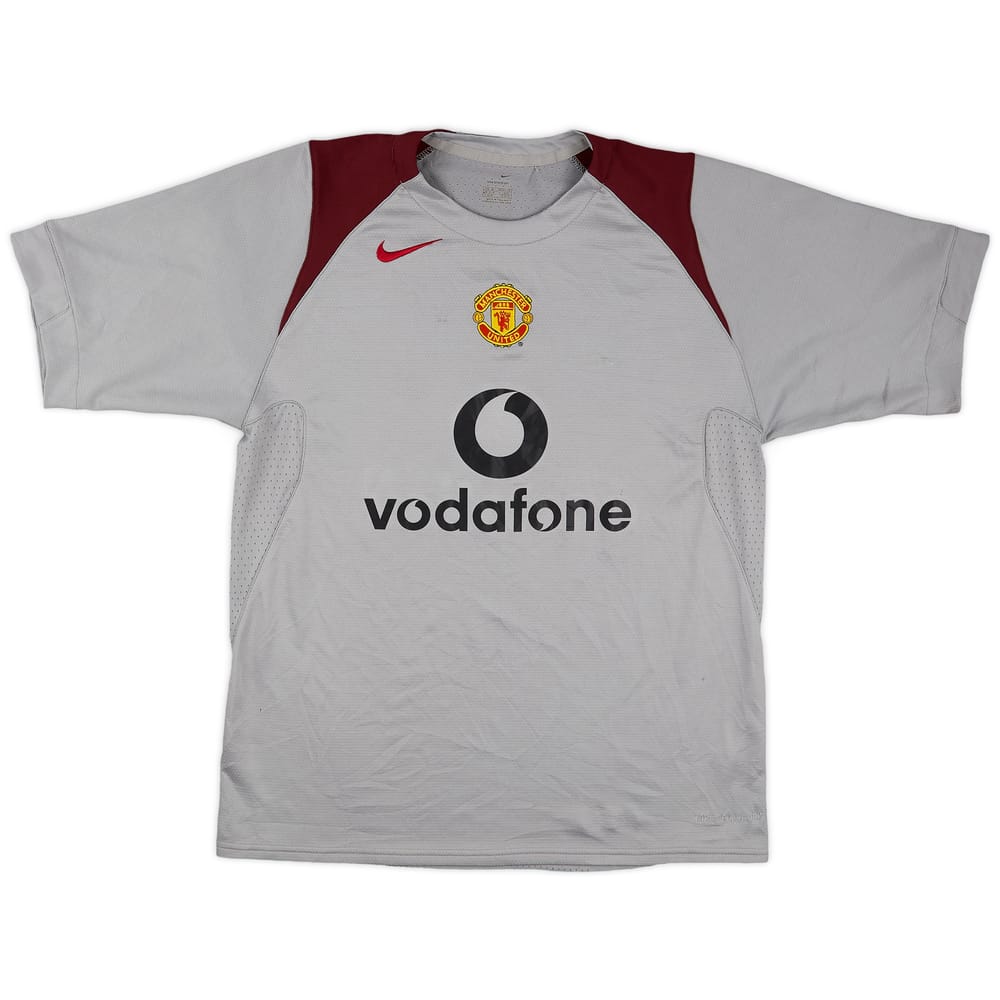 2005-06 Manchester United Nike Training Shirt - 9/10 - (M)