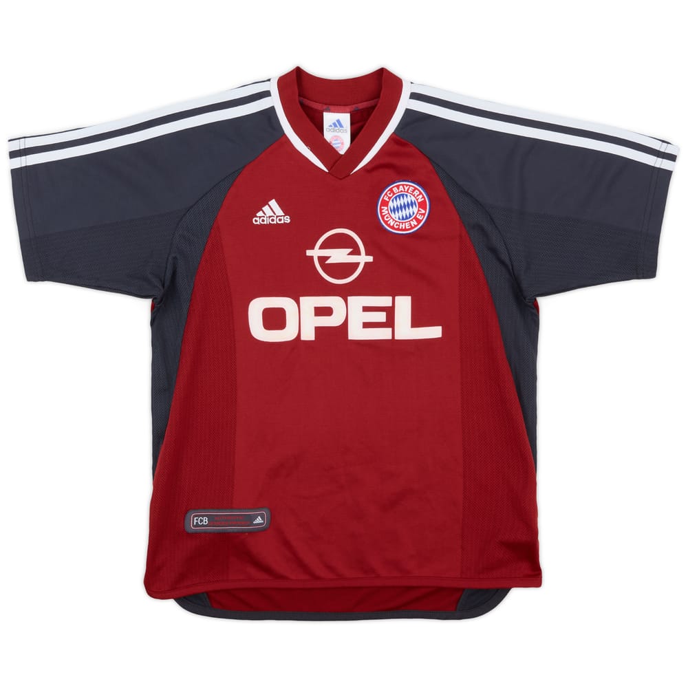 2001-02 Bayern Munich Home Shirt - 9/10 - (L.Boys)