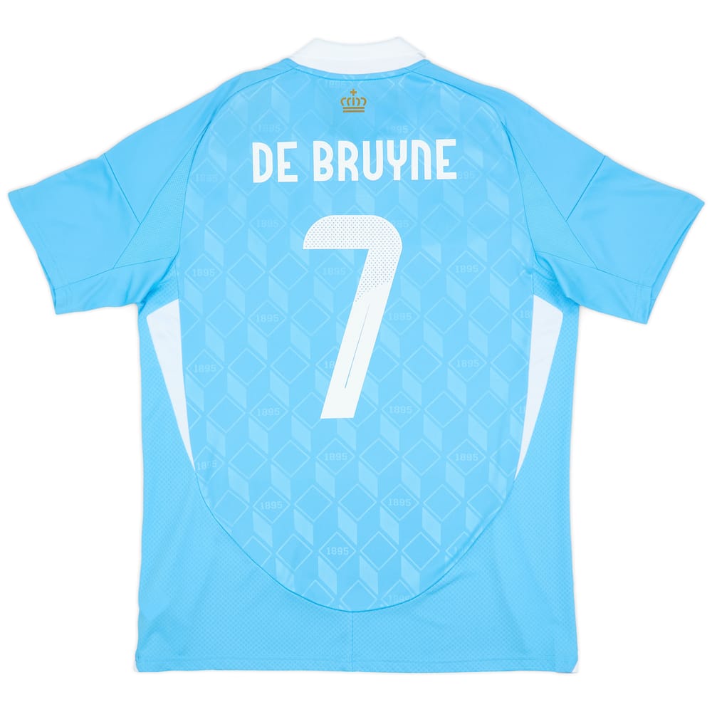 2024-25 Belgium Away Shirt De Bruyne #7