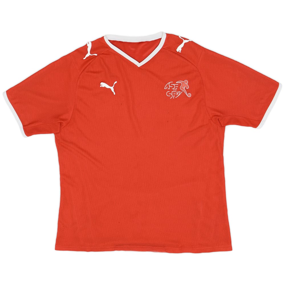 2008-10 Switzerland Player Issue Home Shirt - 5/10 - (L)