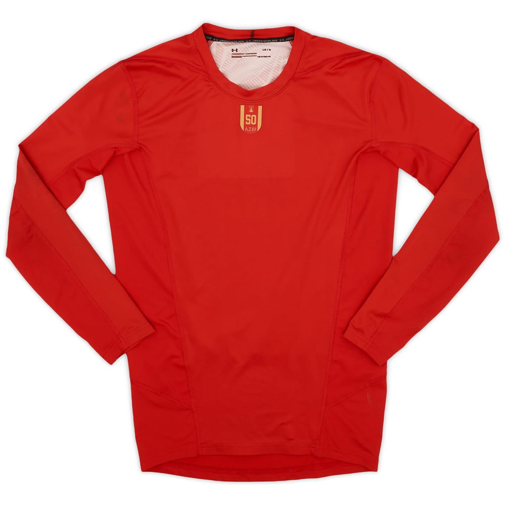 2017-18 AZ Alkmaar Under Armour Compression L/S Baselayer - 8/10 - (L)