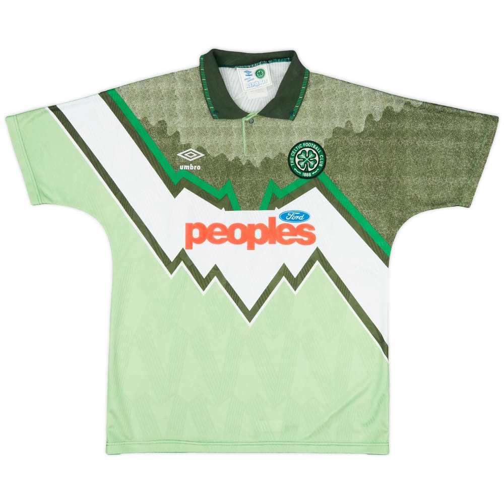 1991-92 Celtic Away Shirt - 10/10 - (L)