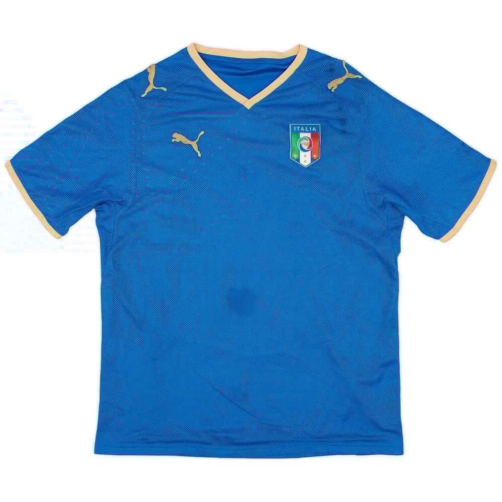 2007-08 Italy Home Shirt - 5/10 - (S)