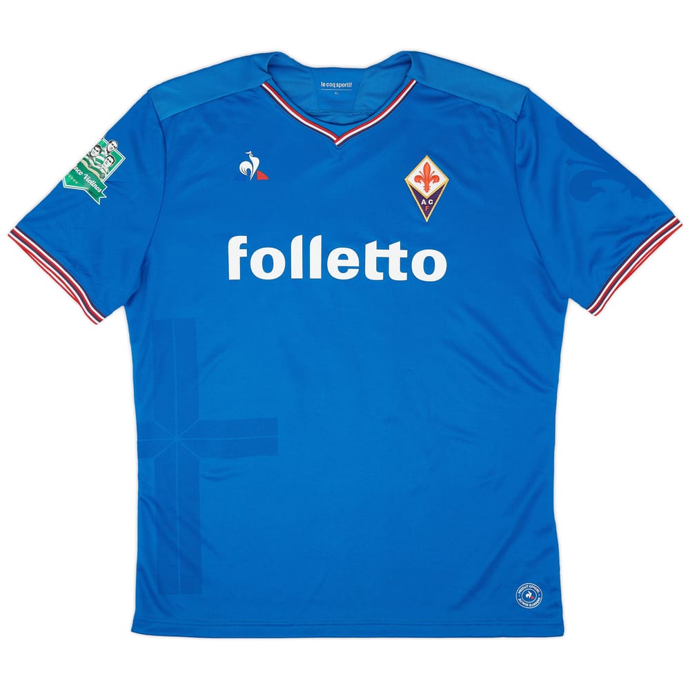 2017-18 Fiorentina Match Issue Fifth/GK Shirt #12 (Ghidotti) (XL)