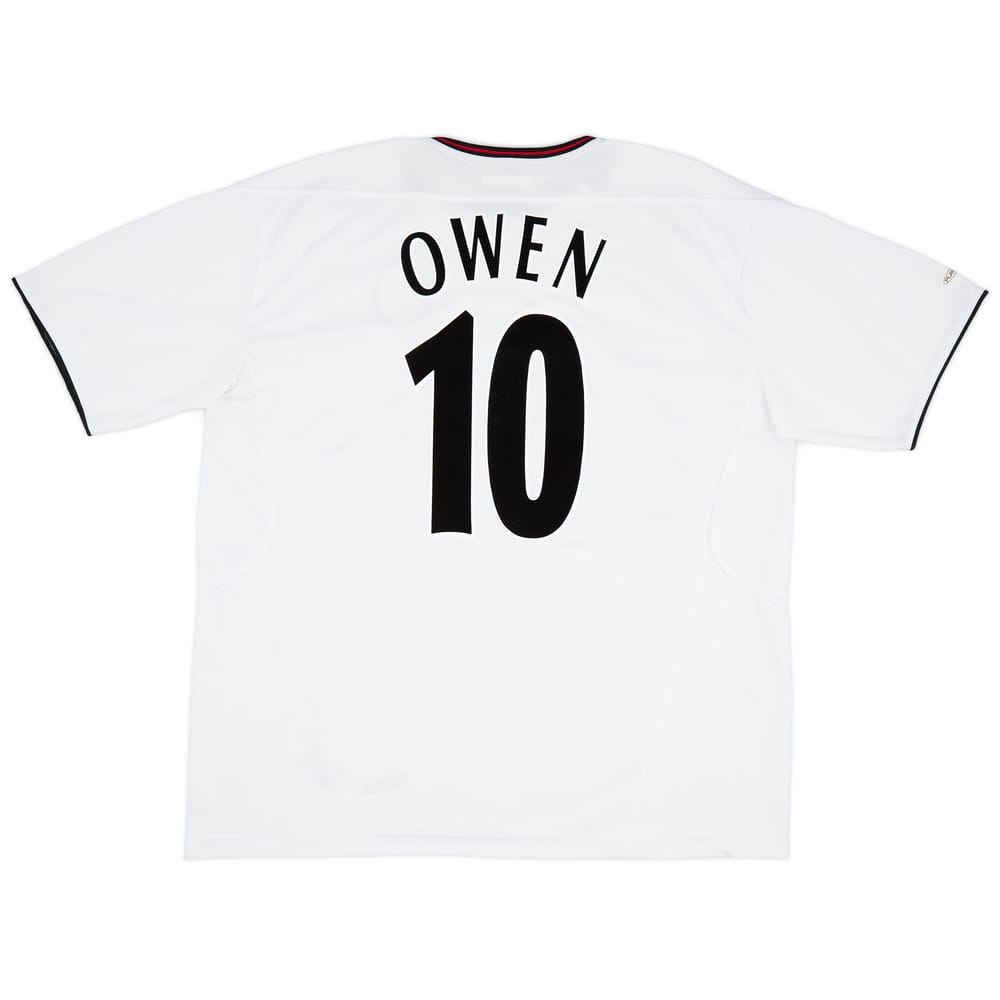 2003-04 Liverpool Away Shirt Owen #10 - 8/10 - (L)