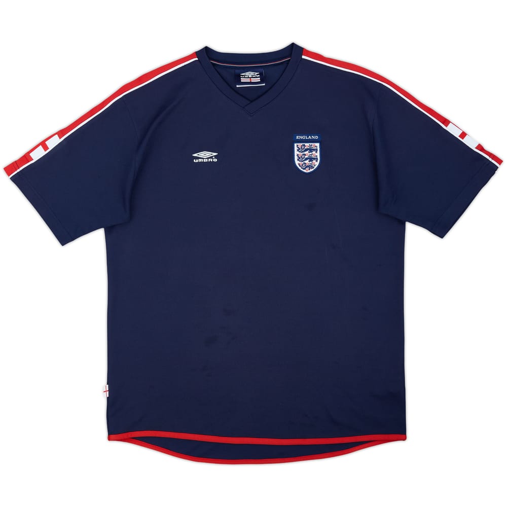 2002-04 England Umbro Training Shirt - 6/10 - (L)