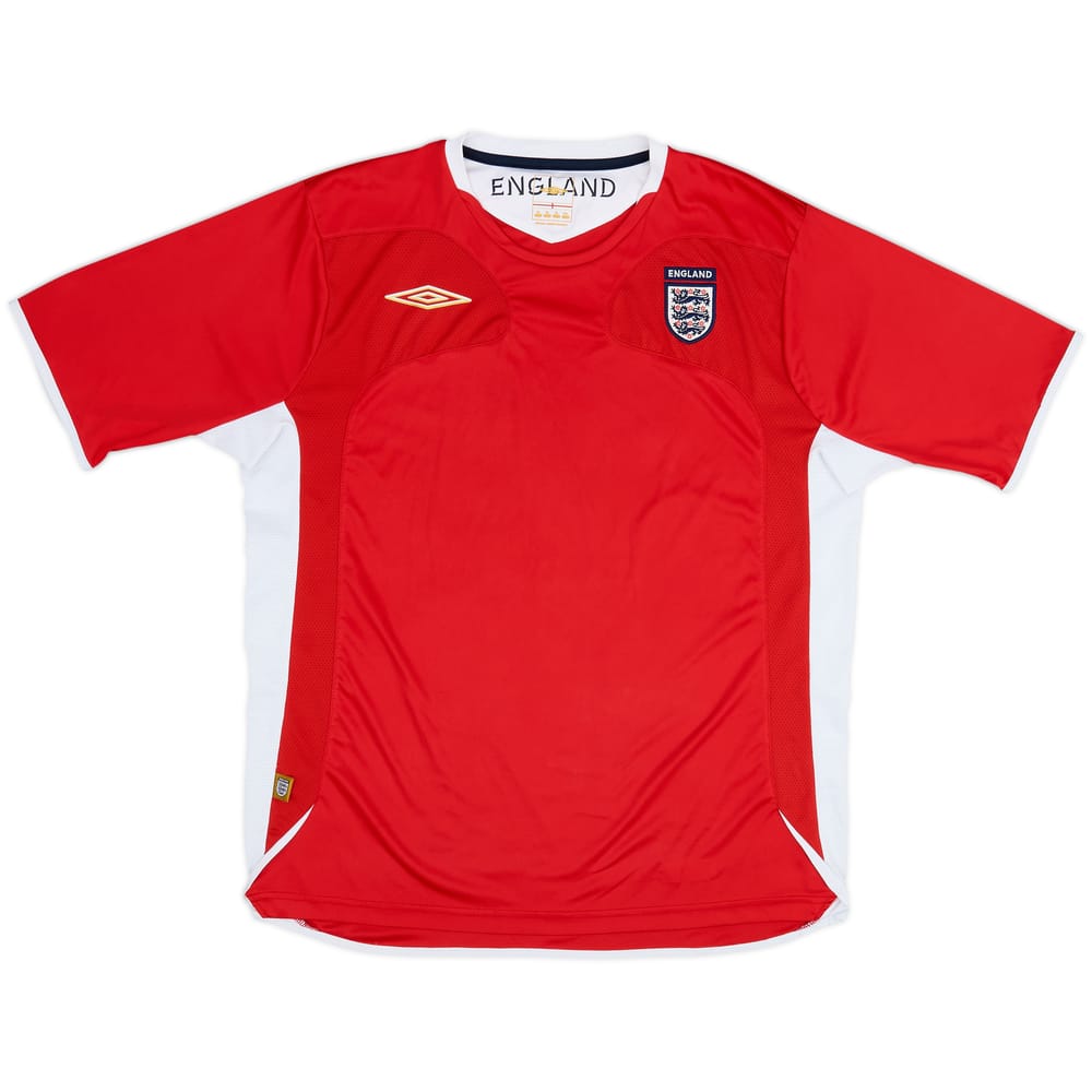 2005-06 England Umbro Training Shirt - 8/10 - (XL)