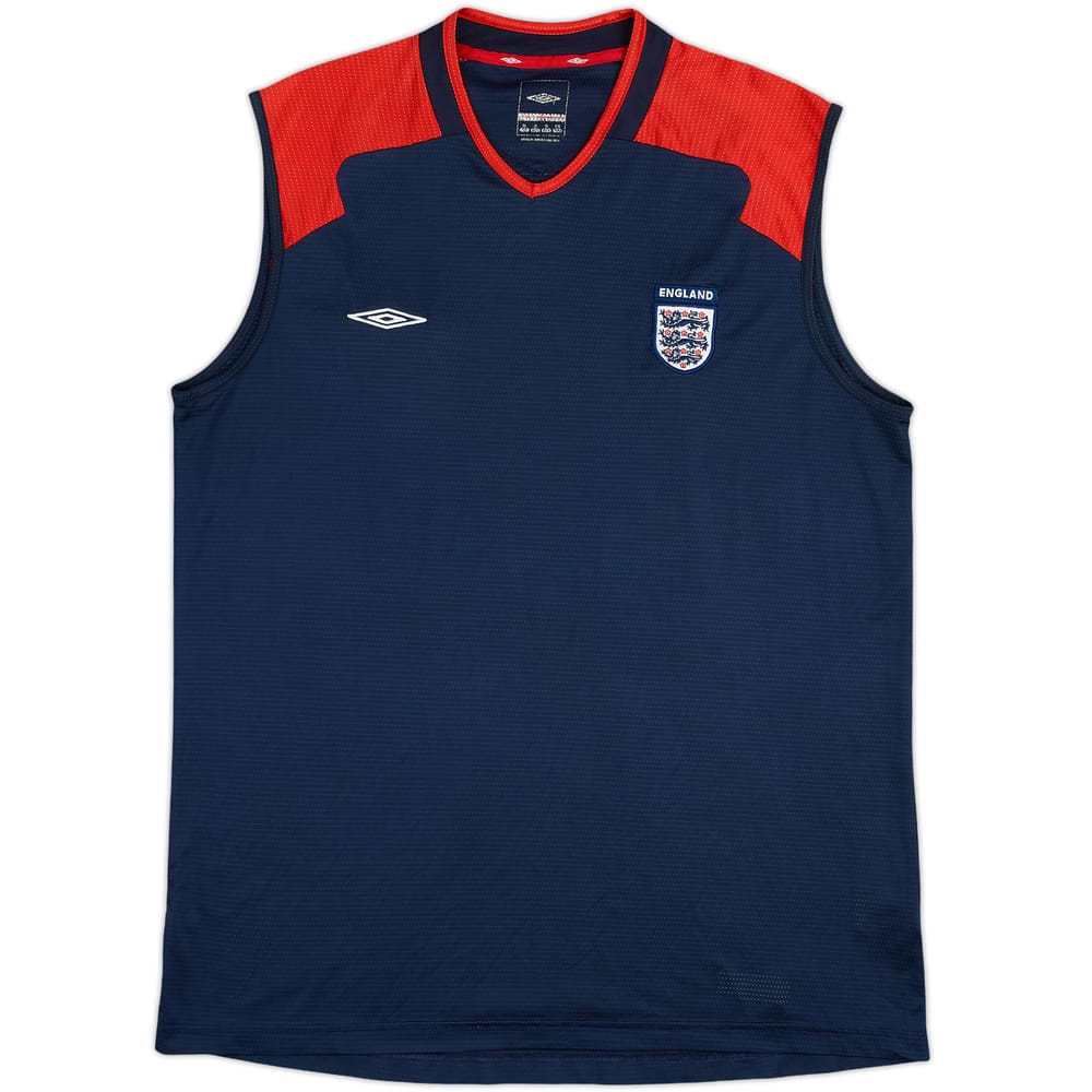 2004-06 England Umbro Training Vest - 8/10 - (XL)