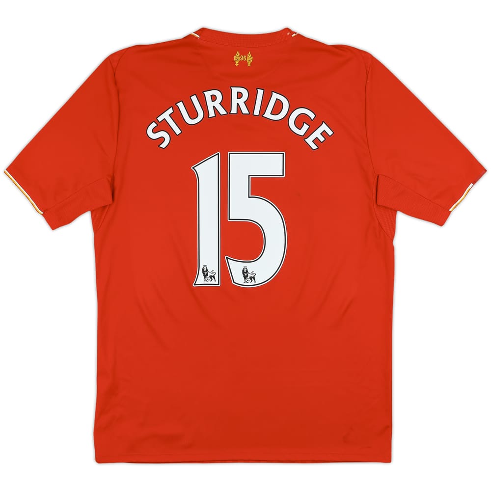 2015-16 Liverpool Home Shirt Sturridge #15 - 6/10 - (M)