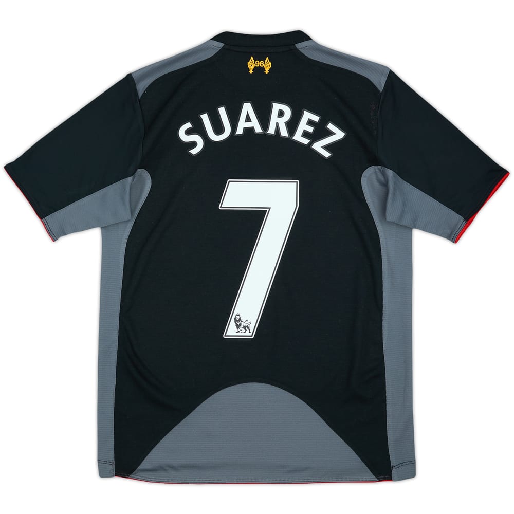 2012-13 Liverpool Away Shirt Suarez #7 - 8/10 - (L.Boys)
