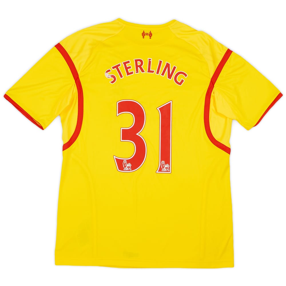 2014-15 Liverpool Away Shirt Sterling #31 - 6/10 - (L)