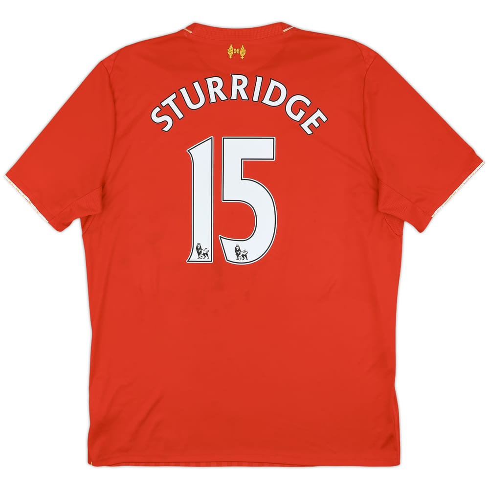 2015-16 Liverpool Home Shirt Sturridge #15 - 6/10 - (XL)